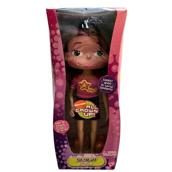 Vintage Nickelodeon Rugrats All Grown Up Stylin Lil Doll Retro Viacom 2005 - Picture 1 of 11
